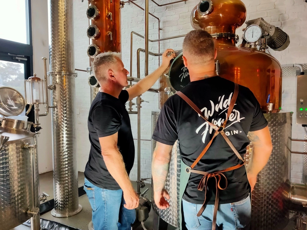 Distilling our Signature Gin