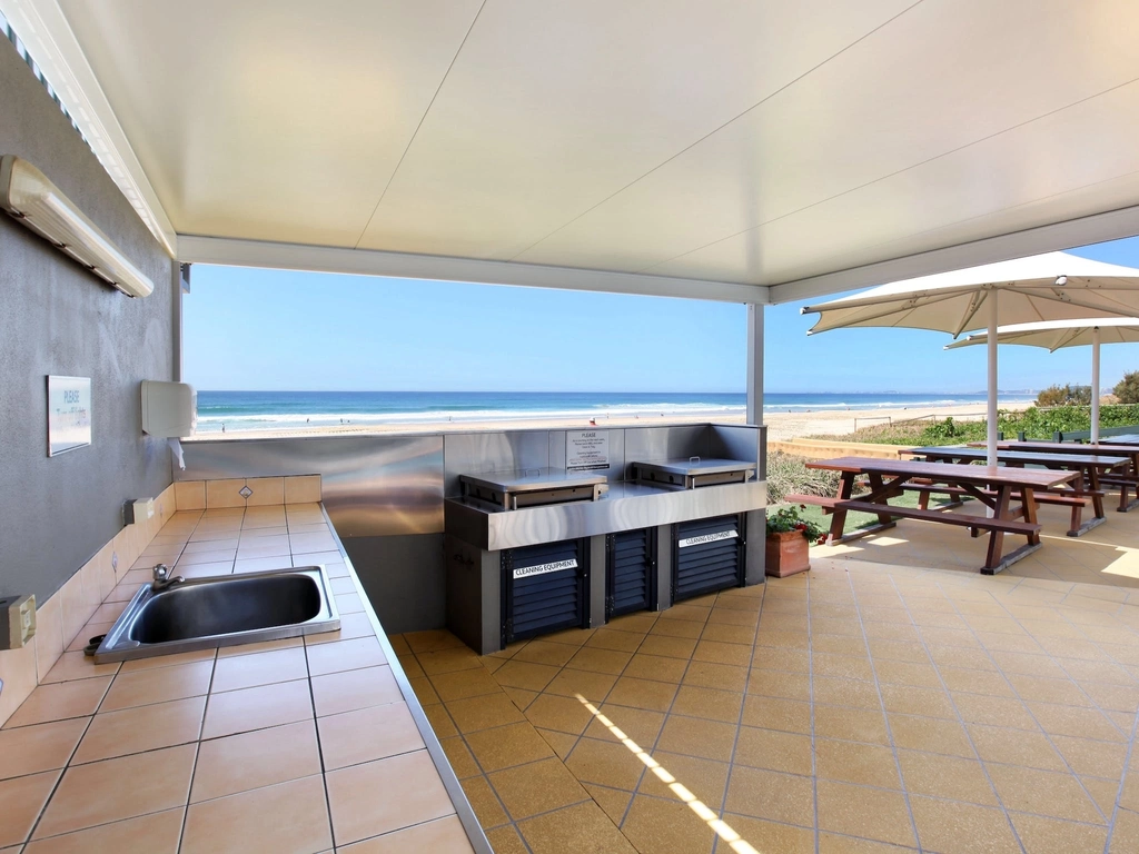 Beachfront BBQ Area