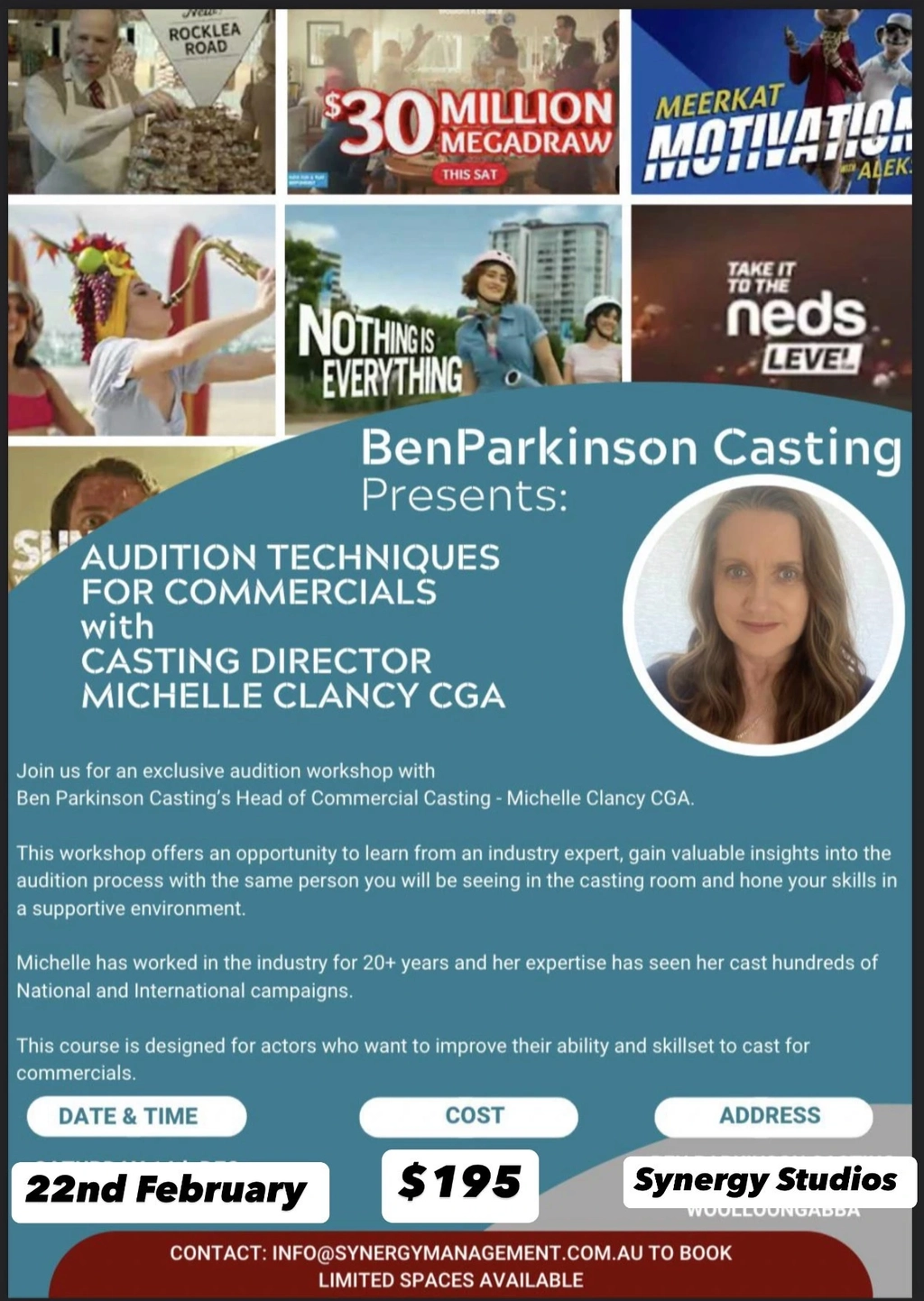 Adult Audition Techniques for Commercials with Michelle Image 1