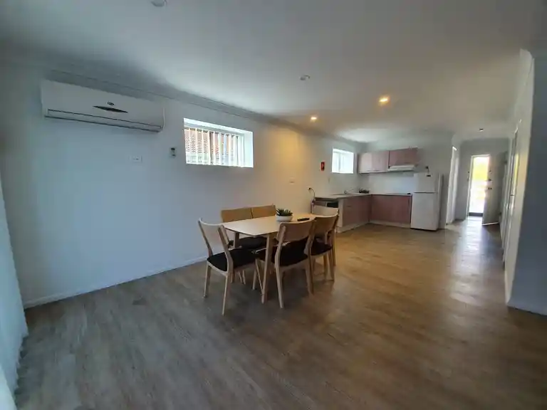 Living area executive 2 bedroom unit