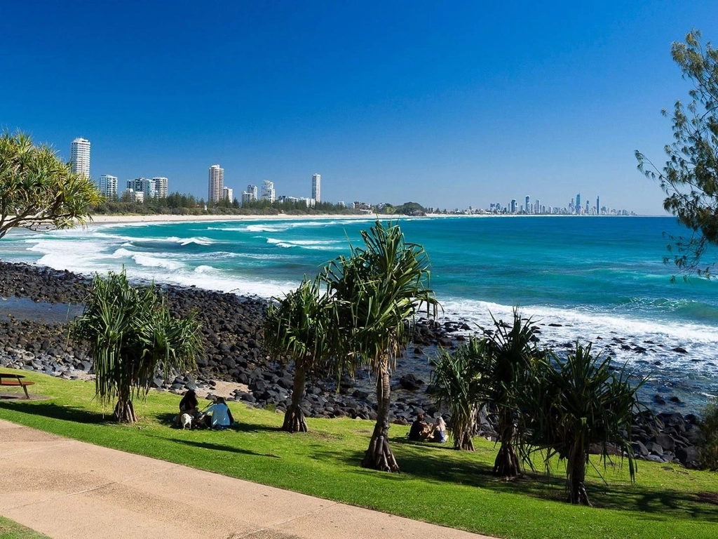 Burleigh Heads parkland