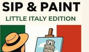 Sip & Paint: Little Italy Edition Image 1