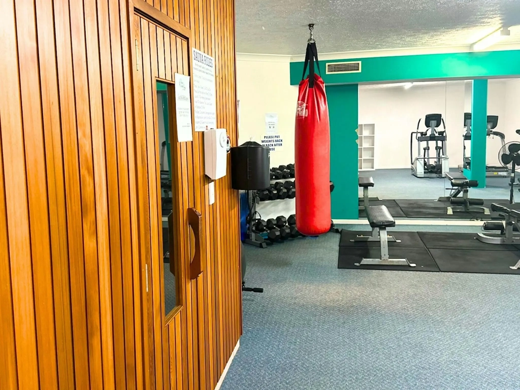 Onsite Gym and Sauna Blue water Accommodation Gold Coast