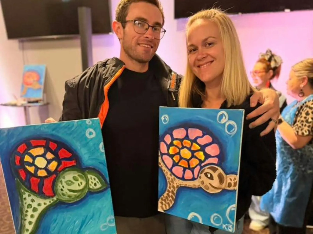 80s and 90s Singalong Paint and Sip by Paint Juicy in Nerang Image 1