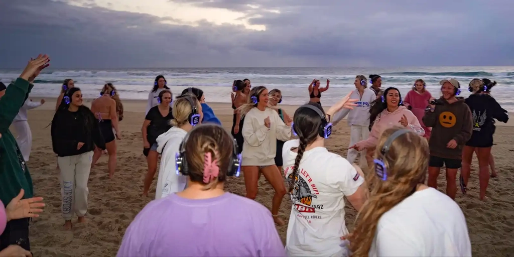 Sunrise Silent Disco at SWELL Image 1