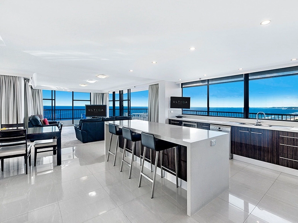 Living Area with Ocean views