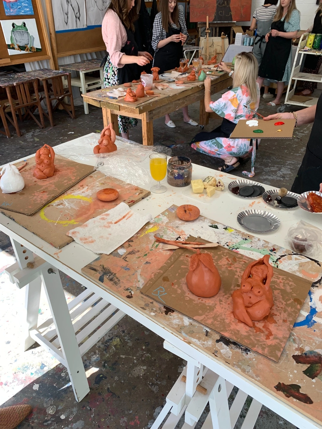 Sip, Create and Clay away... Image 4