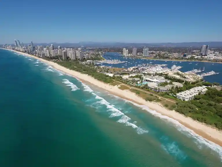 Main Beach aerial