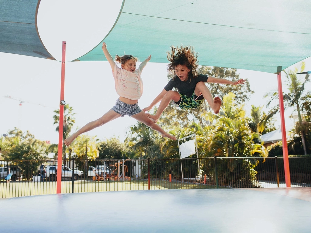 Jumping Pillow at NRMA Treasure Island Holiday Park