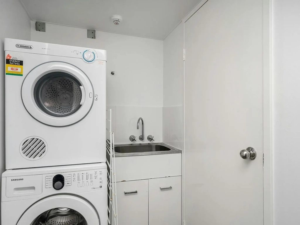 In room laundry facilities