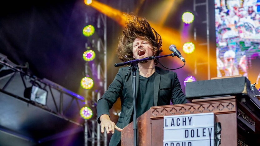 Blues on Broadbeach musician on stage