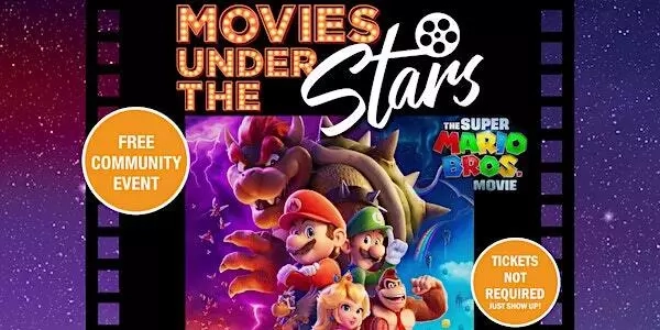 Movies Under the Stars: The Super Mario Bros Movie, Ashmore - Free Image 1