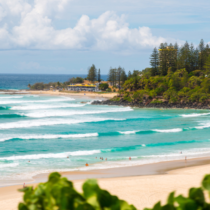 Rainbow bay aerial