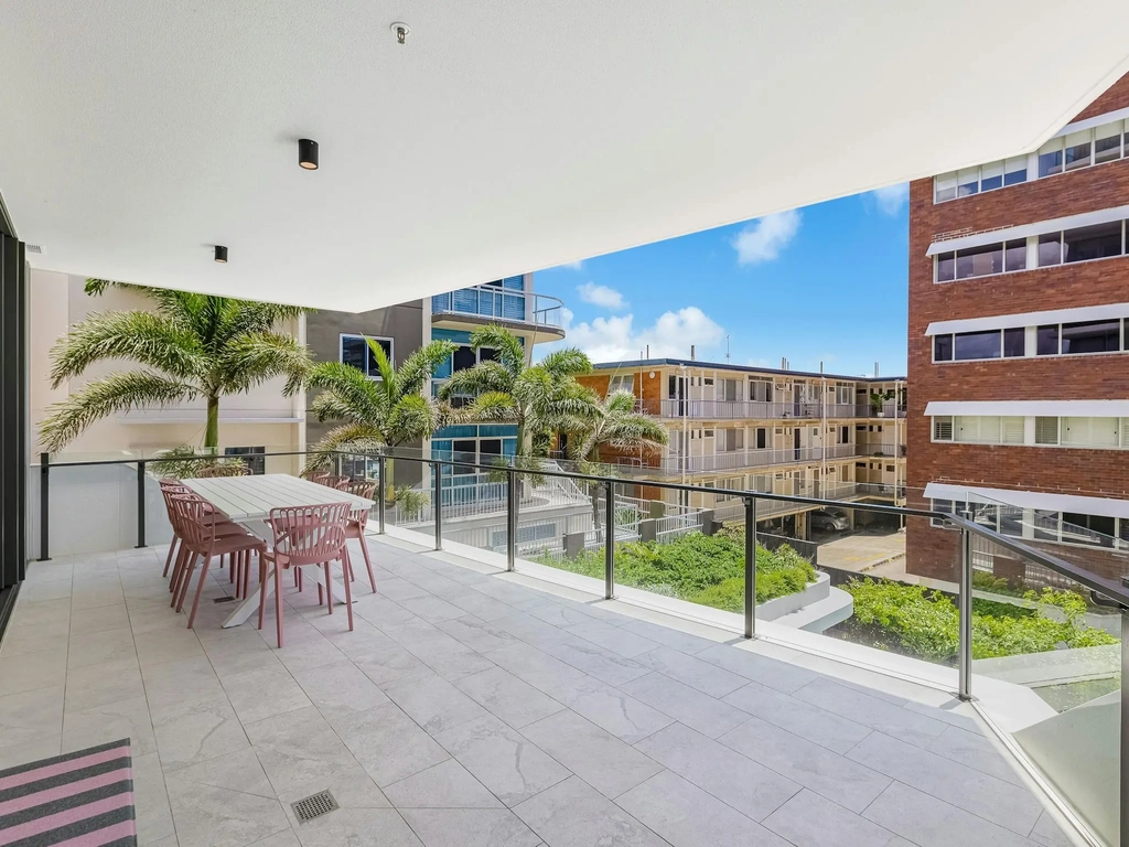 balcony area