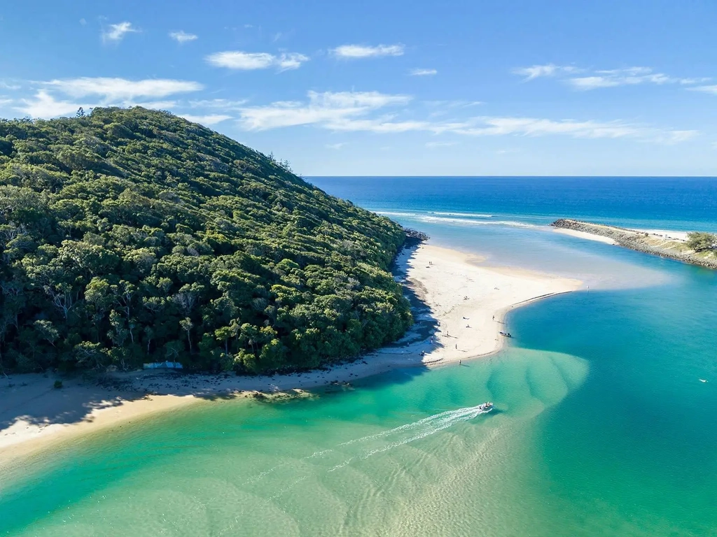 Tallebudgera Creek and Burleigh headlands