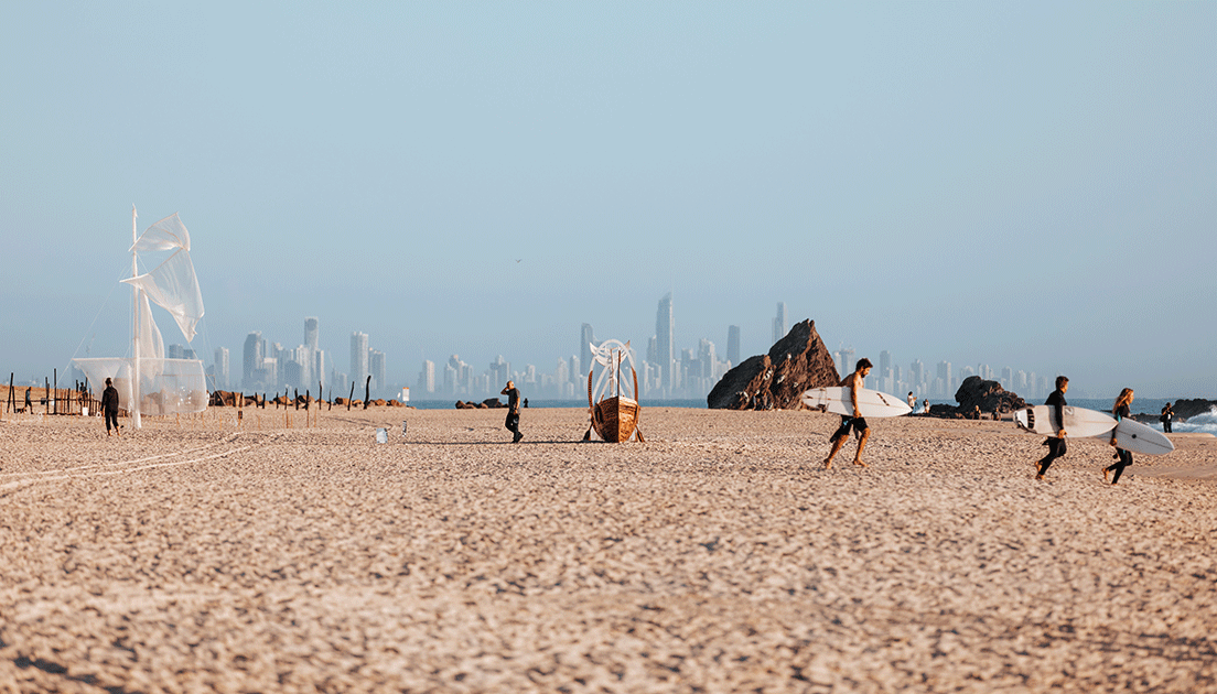 Currumbin Esplanade and Beach