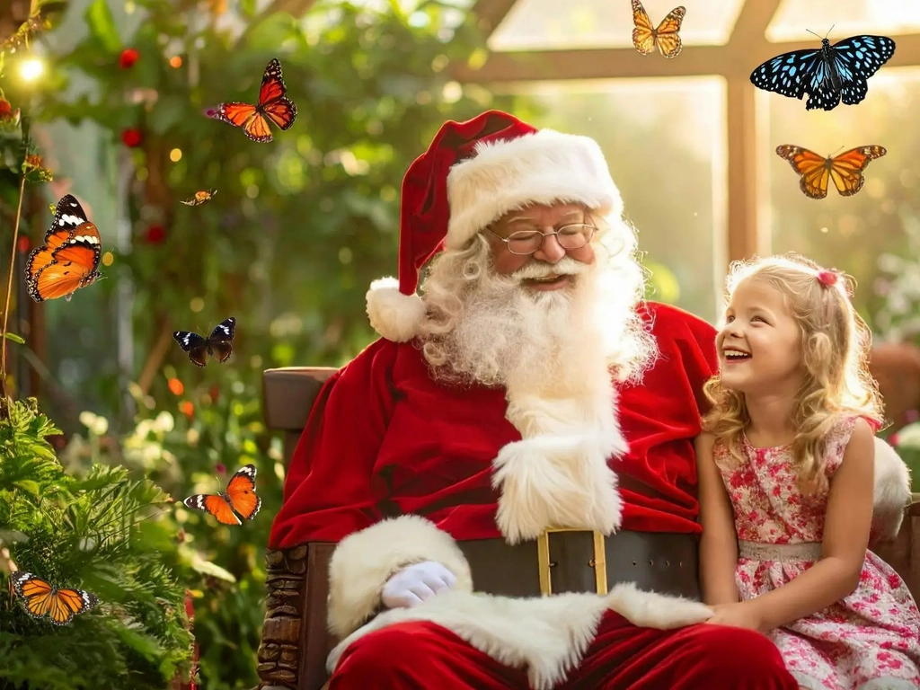 Santa's Butterfly House Image 1