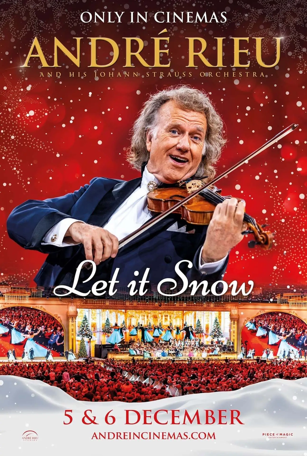 André Rieu’s 2026 Christmas Concert: Let It Snow Image 1