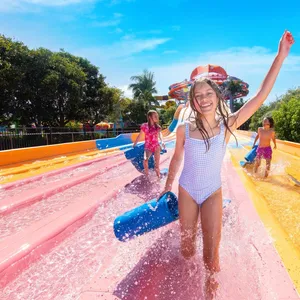 Children enjoying The B.R.O at WhiteWater World