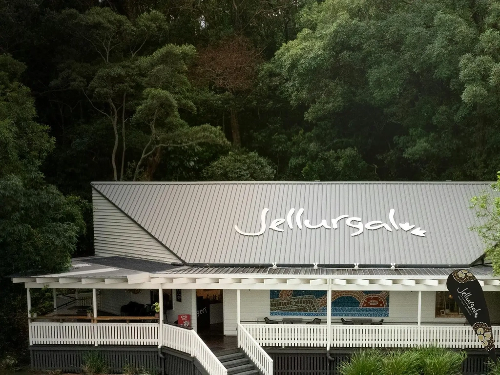 Aerial Jellurgal Aboriginal Cultural Centre