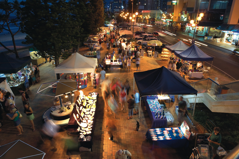 Surfers Paradise markets