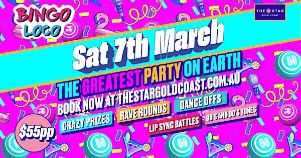 Bingo Loco at The Star Gold Coast Image 1