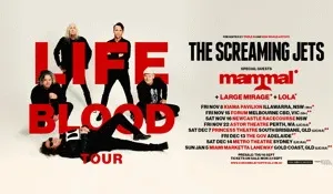 The Screaming Jets - Life Blood Tour Image 1