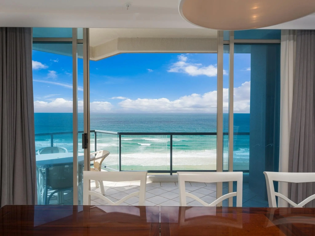 Dining area with a view