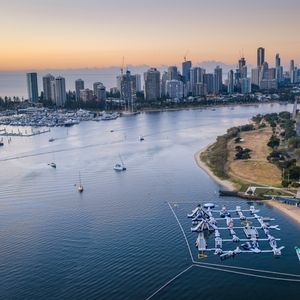 Gold Coast Broadwater & Skyline