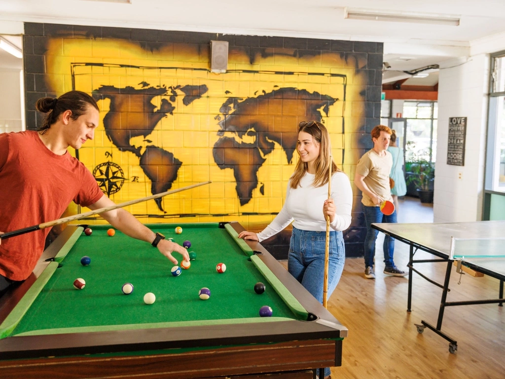 YHA Coolangatta games room