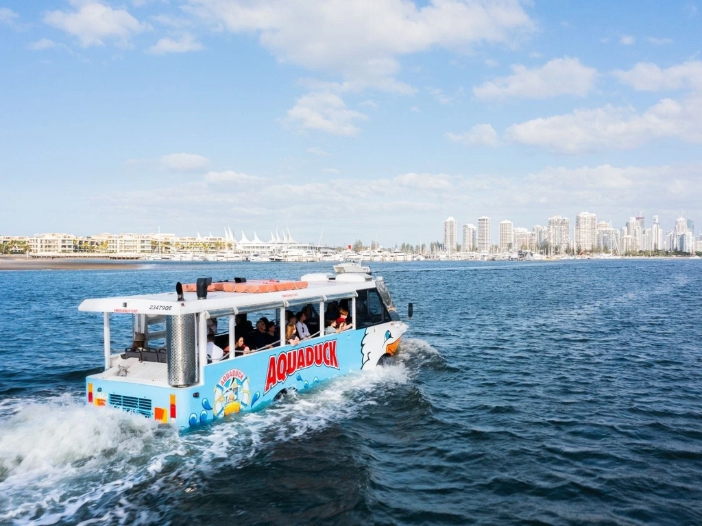 Aquaduck on the water