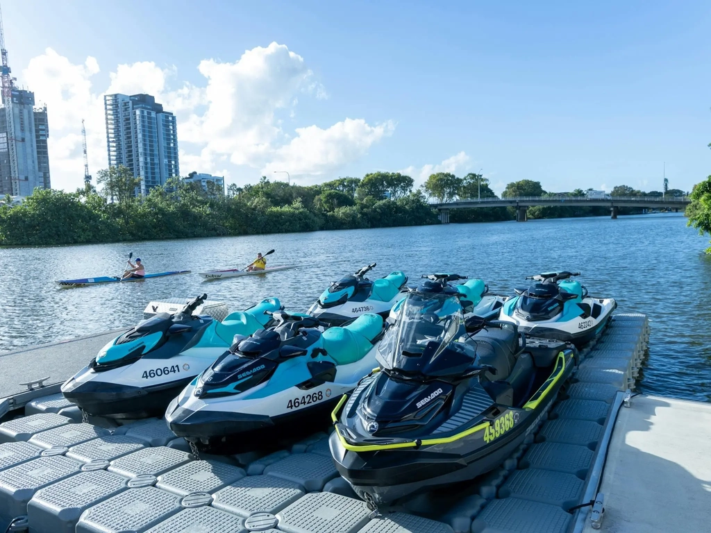 Trident Jetskis Gold Coast - Pontoon at Pacific Fair