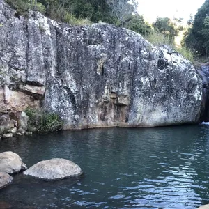 Waterfall and rock pool