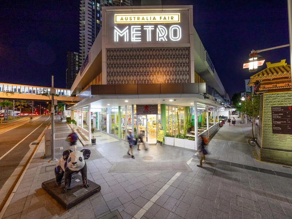 Metro by night