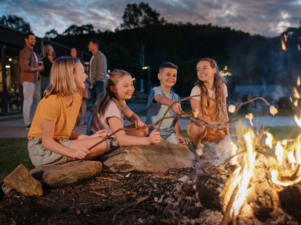 Campfire at Paradise Country Farmstay