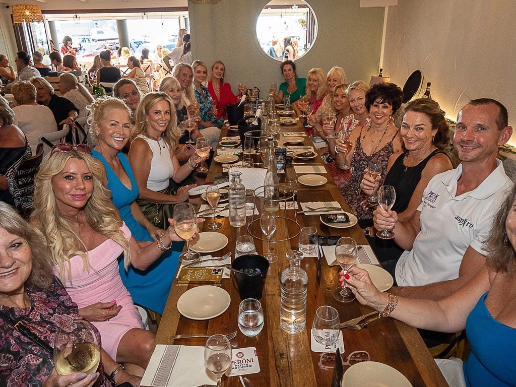 Guests relish Sovereign & Surrounds Luncheon at Portofino Runaway Bay, supporting LiveLearnSurvive.