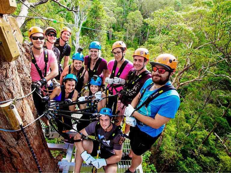 Canyon Flyer Zipline Tour, Australia's largest Zipline Tour