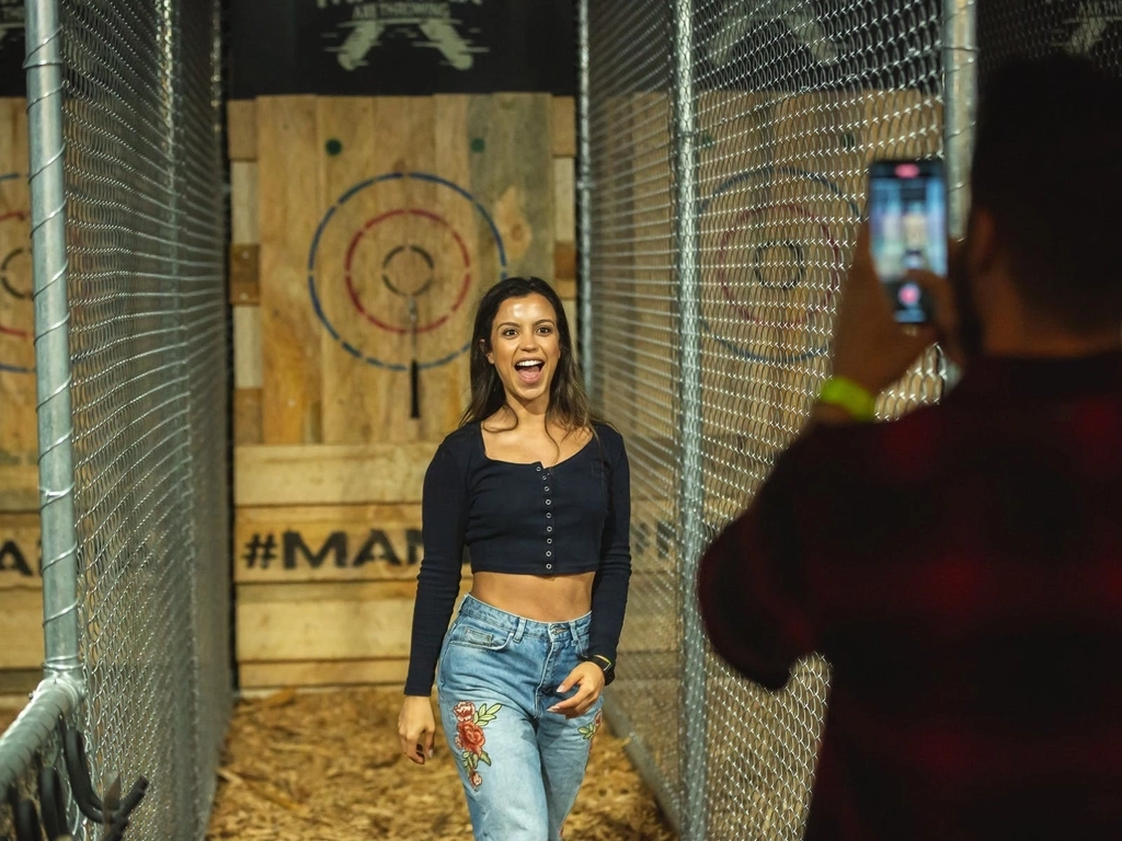 Axe Throwing at MANIAX