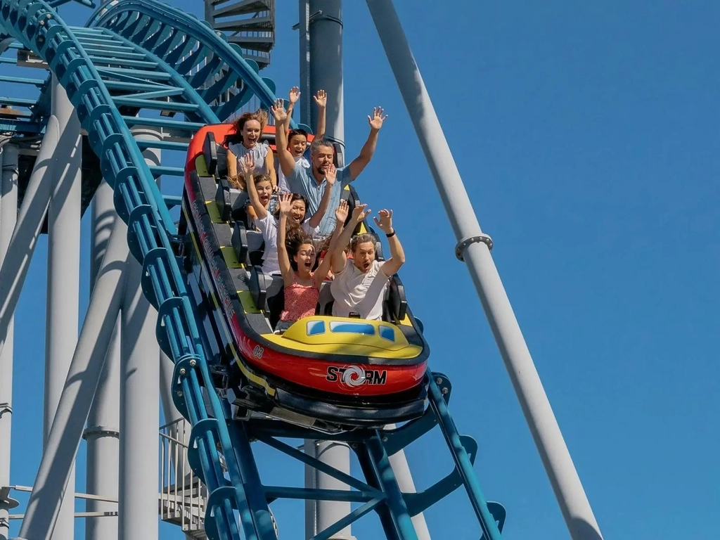 The Storm Coaster - Sea World