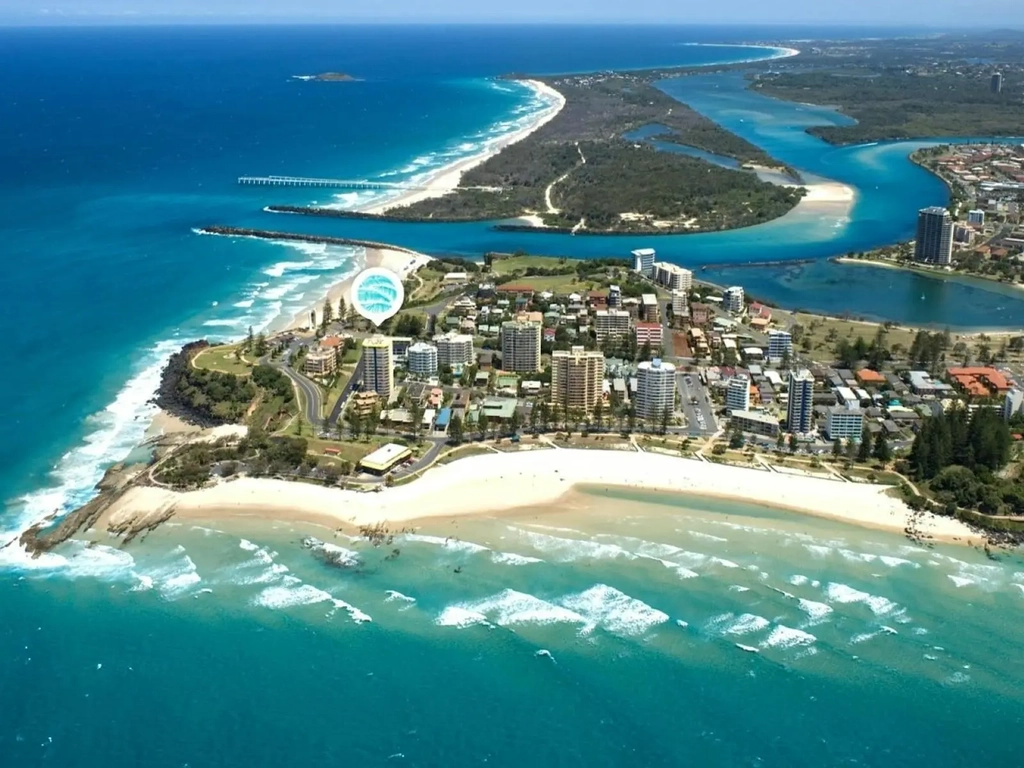 Coastal views from Carool Apartments Discovery Gold Coast Holidays