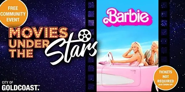 Movies Under the Stars:  Barbie, Paradise Point - Free Image 1