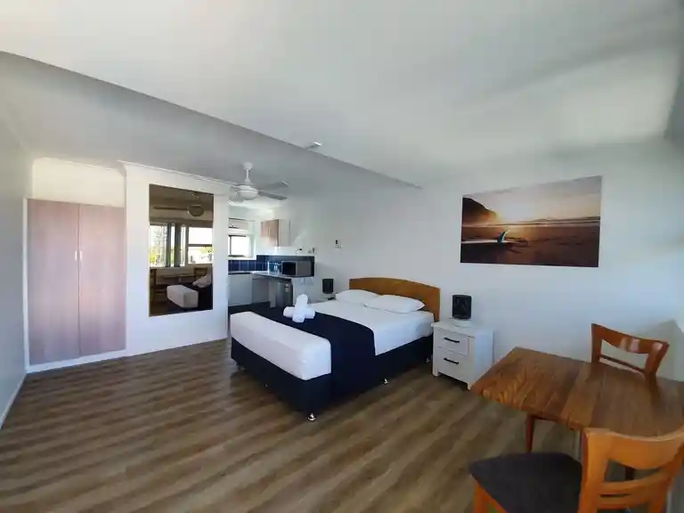 double room for 2 persons with bathroom and kitchenette