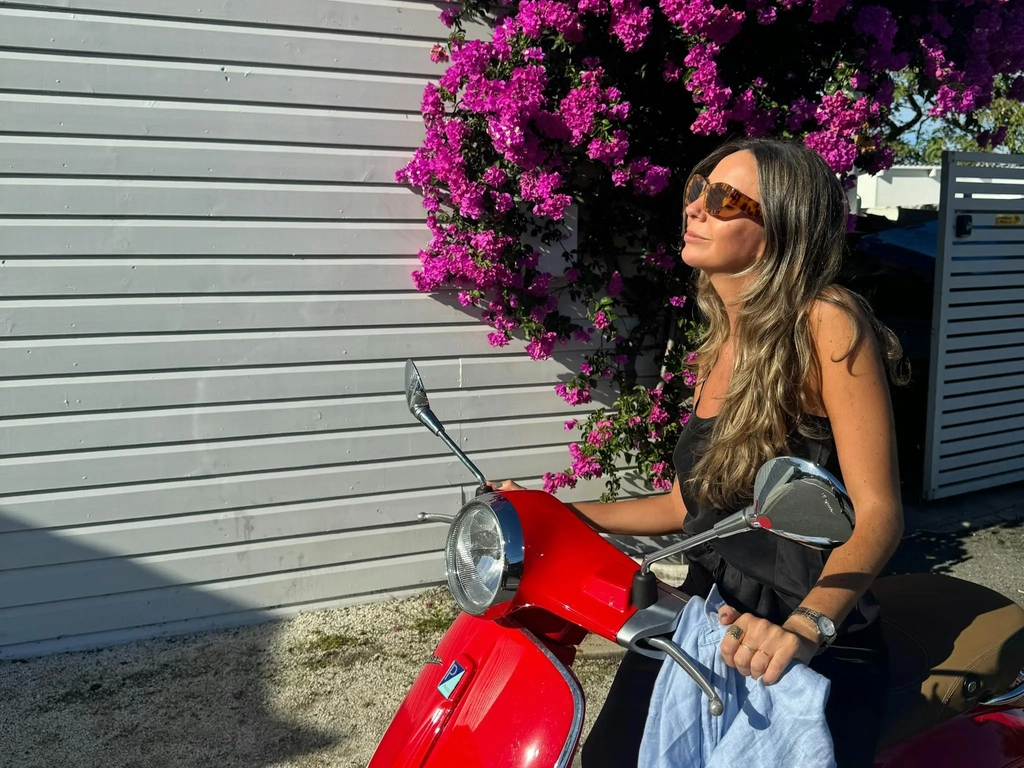 Red Vespa