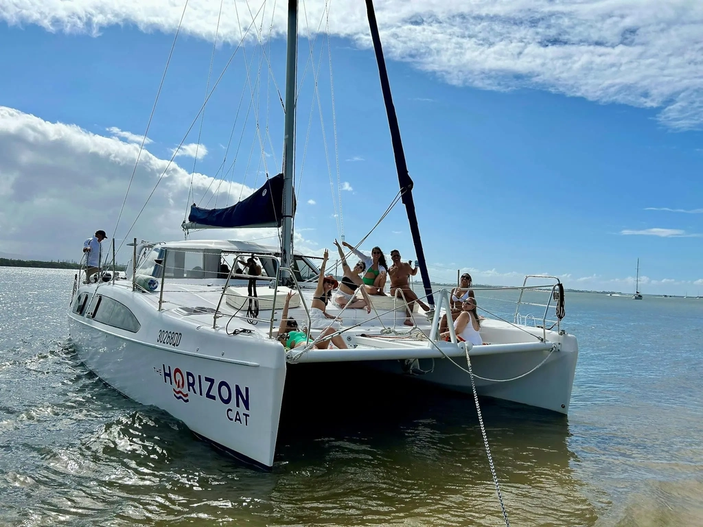 The Horizon Cat available for private charter on the Gold Coast
