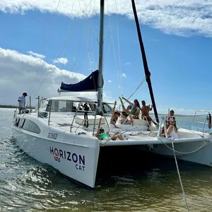 The Horizon Cat available for private charter on the Gold Coast