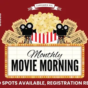 Movie Mornings at Currumbin RSL - September Image 1