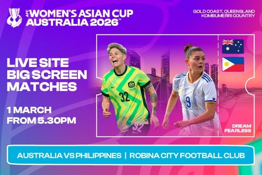 AFC Women’s Asian Cup - Live Site Experience: Australia v Philippines Image 1