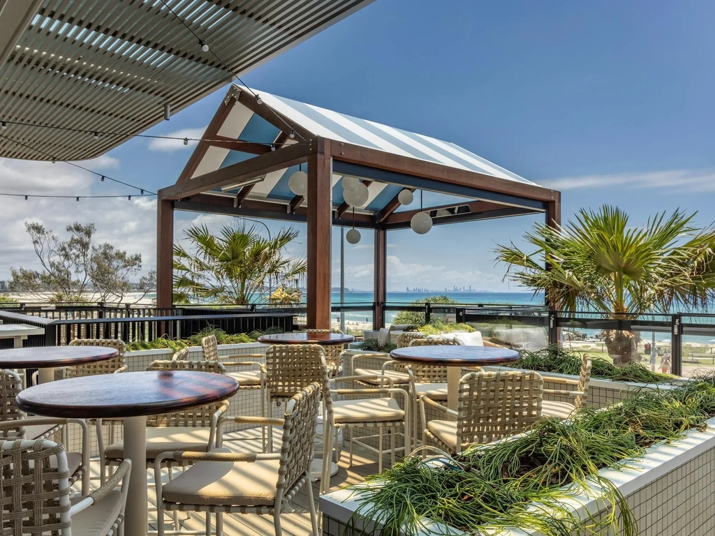 Beachside Terrace at Kirra Beach House