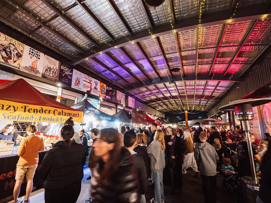 Miami Marketta street food stalls