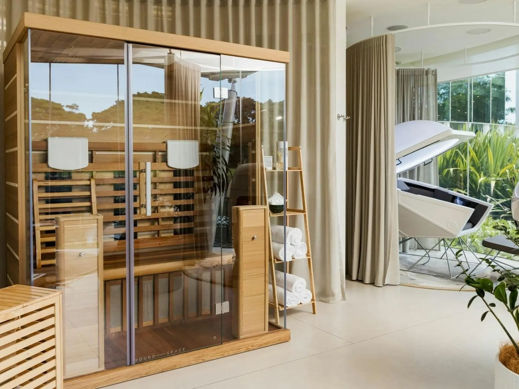 Infrared Sauna at One Spa